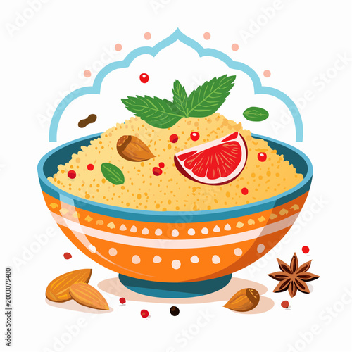 Orientalische Couscous Bowl