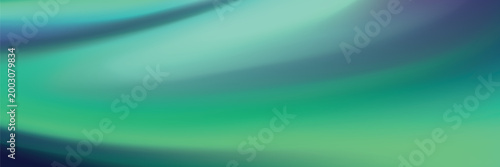 Northern lights, polar lights, luminescence. Vector blurred background.