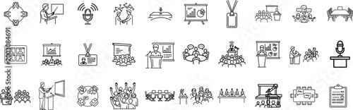 Collection of ancient egyptian hieroglyphs and symbols on a white background