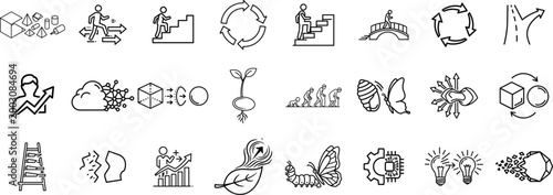 Collection of ancient runes and symbols a diverse archaeological display