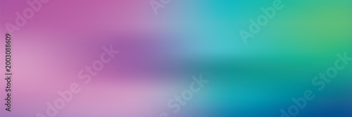 Blurry fluid vector background of polar lights. Holographic shiny colors, blue, yellow, green, purple, pink.