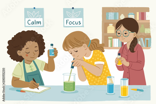 Charming Essential Oil Blending With Children Using D