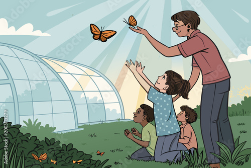 Farewell Release In Memory With A Child Gent