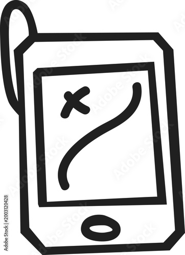 Portable GPS Navigation Device Icon