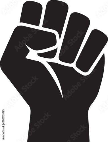 Protest, Fist, Raised Hand, Activism Symbol