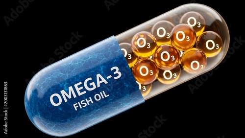 Omega-3 Fish Oil Capsule A Health Supplement Rich in Essential Fatty Acids for Optimal Well-being