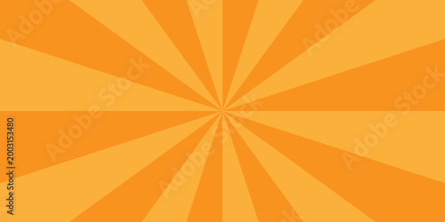 Vector sunray stripe background. Light sunburst glowing background. Sunburst pattern summer social banner. vector illustration pattern beam rays. Spiral radial striped backdrop design.