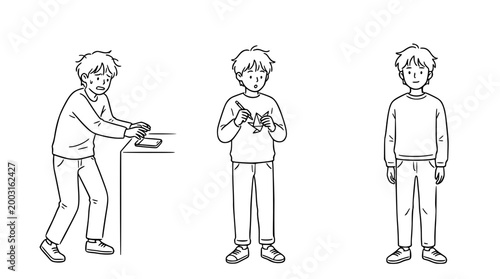 Charming character story unraveling through snacks and activities