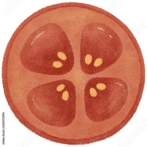 Slice tomato 