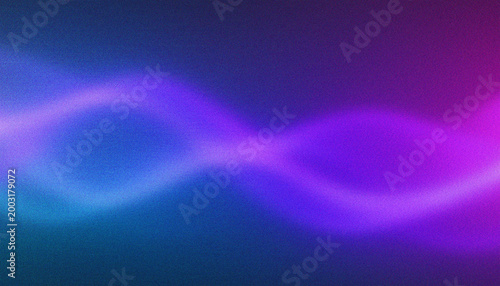 Abstract neon ribbons swirl in luminous waves of electric blue and violet against a dark background to symbolize high speed data transmission and modern connectivity concepts.