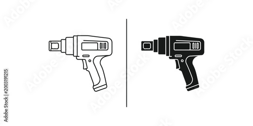 Comparison of a standard and a cordless power drill design