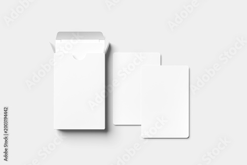 High Quality Playing Card Mockup