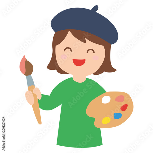 Art Day Illustration