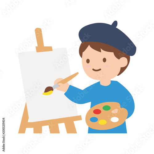 Art Day Illustration