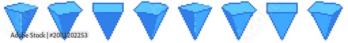 Pixel Art Rotating Selection Marker – Game UI Asset