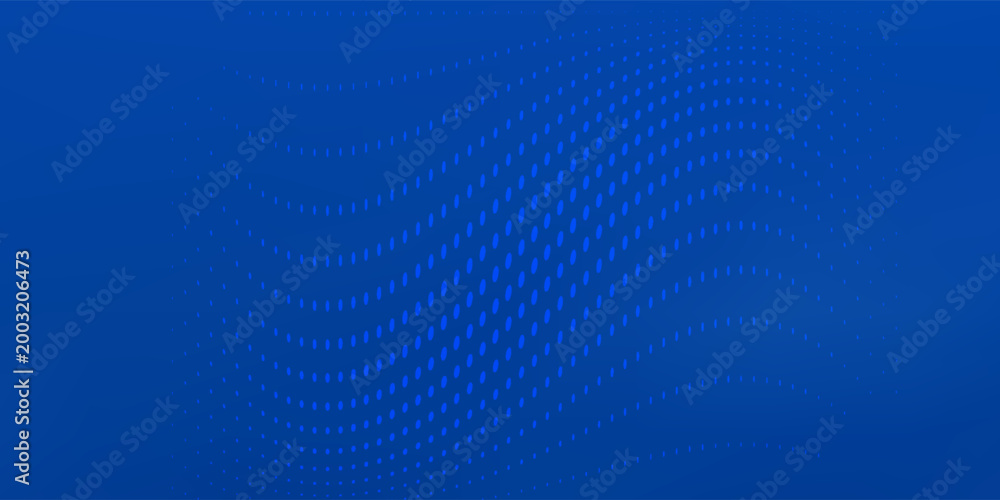 Obraz premium PrintBlue Tech Finance Fintech Background Abstract Pixel Pattern. Abstract Business