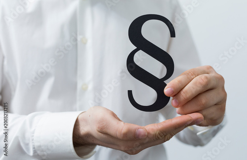 Close-up of a man holding a...