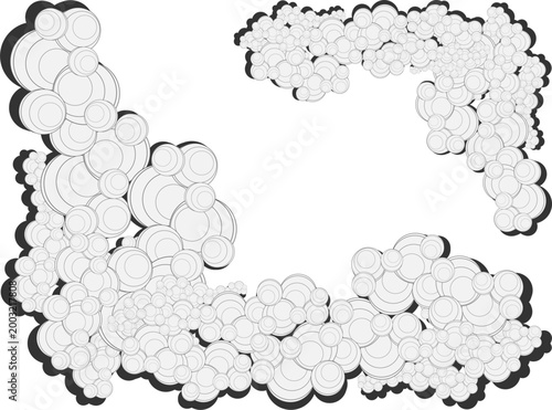 vector illustration of a bunch of grapes