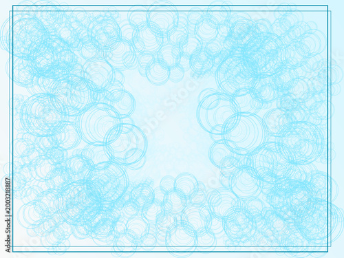 blue floral background