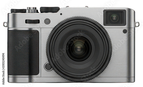 professional digital camera png mirrorless digital camera png silver digital isolated transparent background image