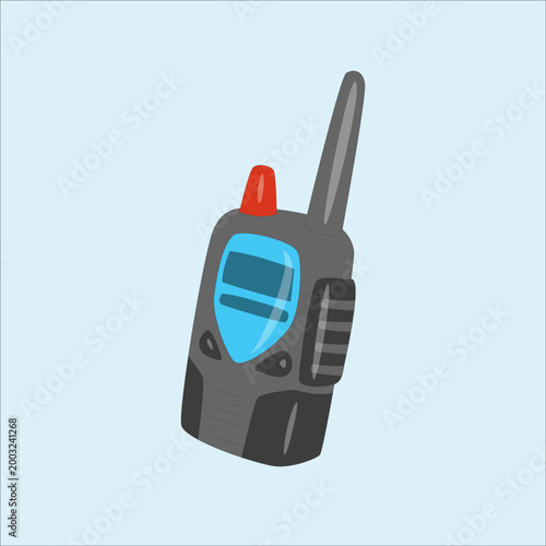 Black Walkie Talkie Radio