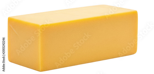Tableau sur toile yellow cheese png cheddar cheese png block cheese png rectangular cheese png iso