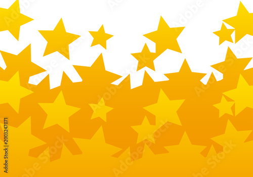 ポップで可愛い星の背景素材