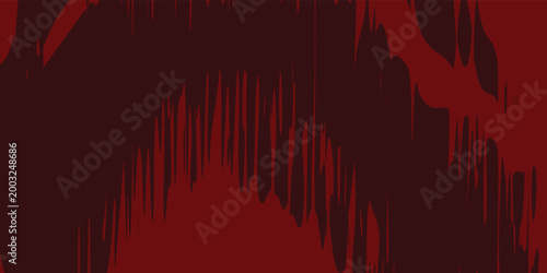 Dark Red horror scary background. grunge horror texture concrete. Dark grunge red concrete. Red textured stone wall background. Dark edges. Dark red grungy background or texture.
