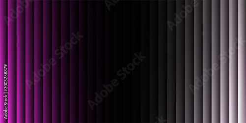 Abstract vertical striped background showcasing a stunning magenta to dark black gradient, creating a modern and elegant visual effect perfect for contemporary designs and digital projects.