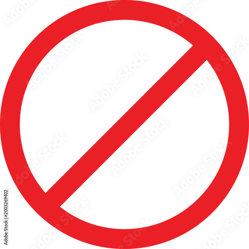 Prohibition No Symbol Icon Vector Free Download Prohibition No Symbol Icon Vector - GFXLoad