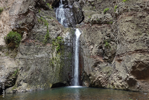 Wasserfall im Barranco del Infierno, Teneriffa