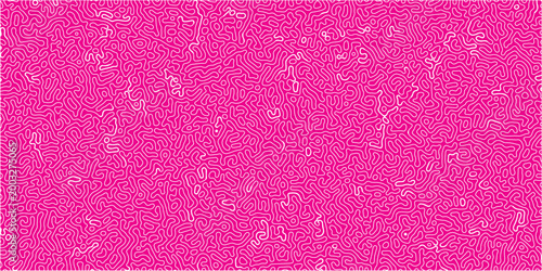 Turing Abstract Pattern, suitable for any business. White and pink color diffusion reaction seamless pattern. abstract Reaction-diffusion or Turing pattern formation, coral reef, natural texture.	