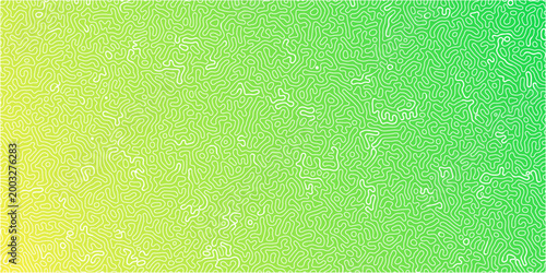 Turing Abstract Pattern suitable for any business. White and green gradient diffusion reaction seamless pattern. abstract Reaction-diffusion or Turing pattern formation, coral reef, natural texture.	