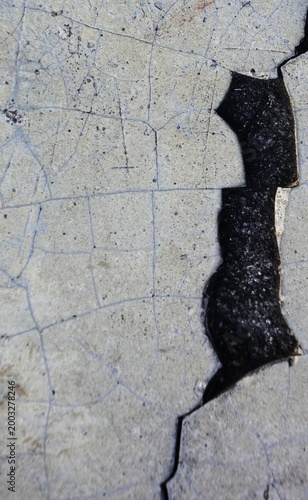 cracked wall texture, cracked gray wall is suitable for background