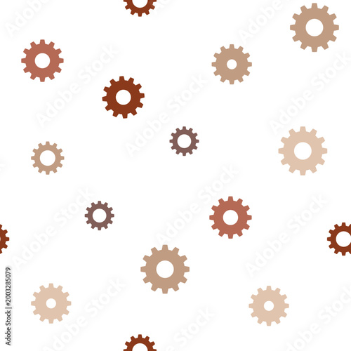 Gear Seamless Pattern, Background