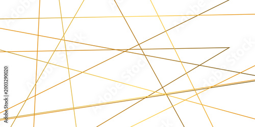 Sophisticated Transparent Background Featuring Metallic Gold Polygonal Lines, Modern Geometric Luxury Vector Art Deco Style Design