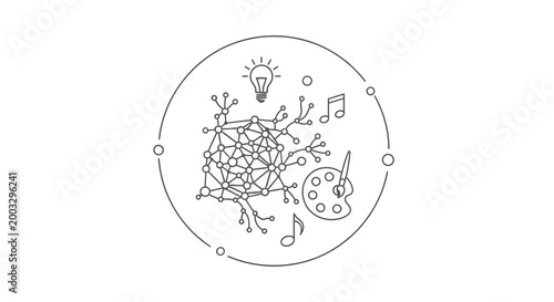 Creative ideas and inspiration concept.