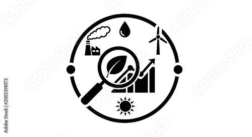 Eco Friendly Sustainable Energy Concept.