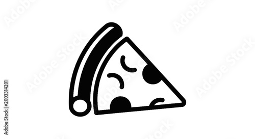 Delicious Slice of Cheese Pizza.