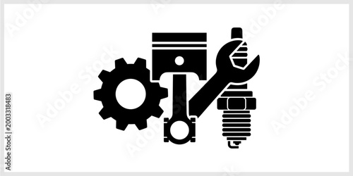 Automotive Repair and Maintenance Icons