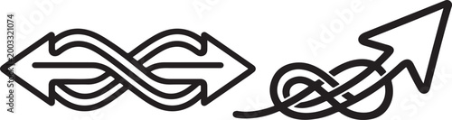 Professional clicker cursor icon for computer web and interface design projects