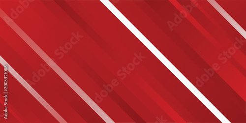 Tableau sur toile Red banner background