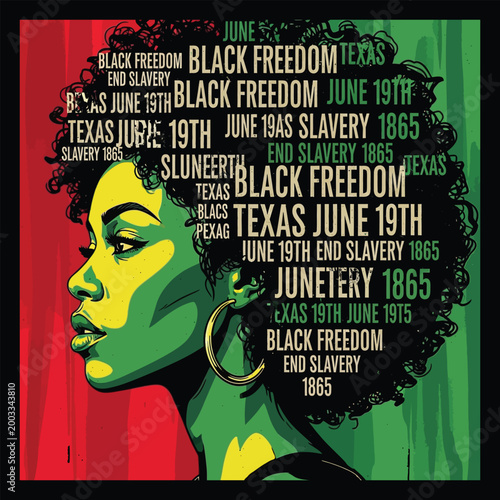 Juneteenth celebration black freedom and emancipation a powerful portrait of liberation