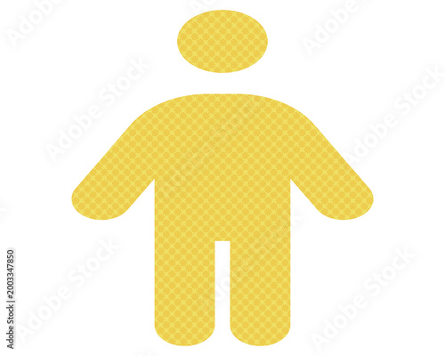 Large Body Person Icon
