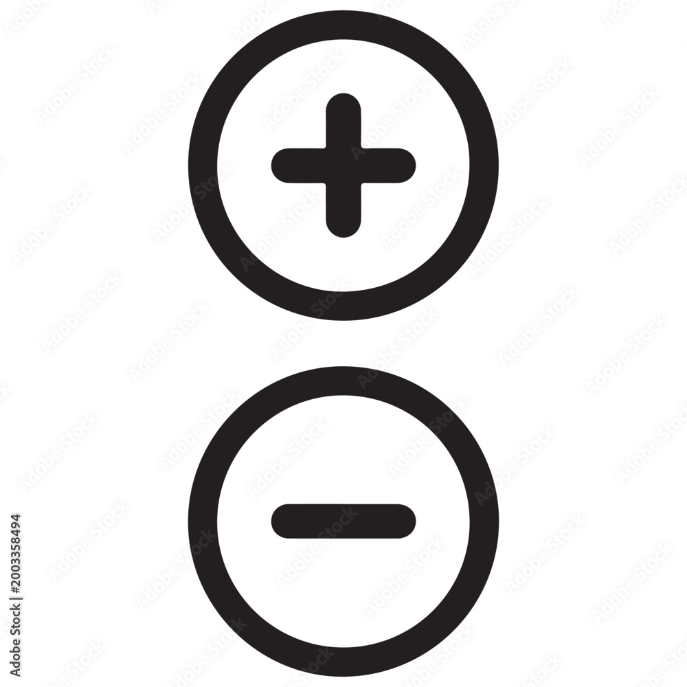 Obraz premium Black and white of male and female gender symbols male symbol