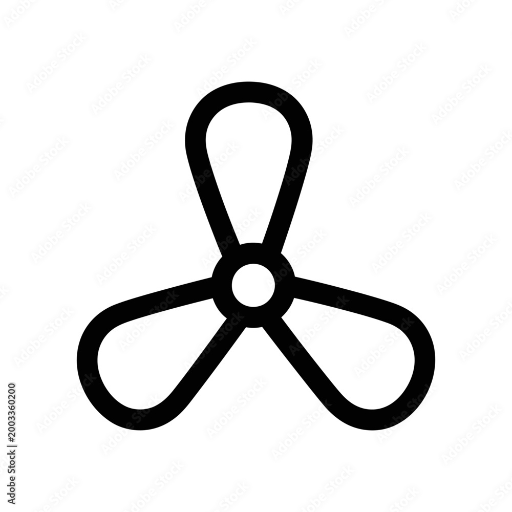 Obraz premium Black infinity symbol logo vector minimalist design isolated on white background