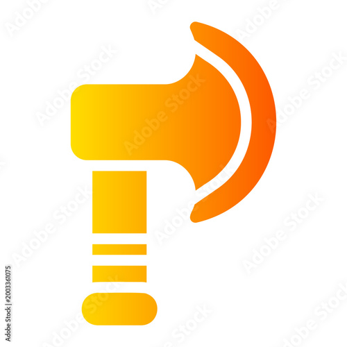 axe gradient icon