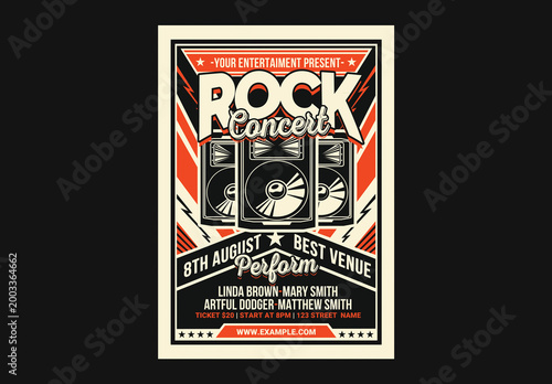 Retro Rock Concert