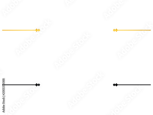 Elegant black and gold typography accent with minimalist ornamental style – Create a premium look that makes your text refined and captivating, perfect for branding, invitations, packaging, and layout