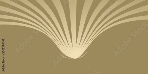 golden yellow background with shaped wave line object. gold, texture, gradient, banner, 